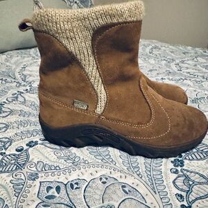 Merrell Brown Jungle Moc Kids Boots